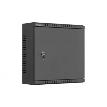 LANBERG WAT1-3414-00B Wall-Mount Installation Cabinet TPR 10 with Mesh Plate 340x340x140 mm Black