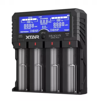 XTAR VP4L Plus punjač baterija Li-ion/Ni-MH/Ni-Cd 18650