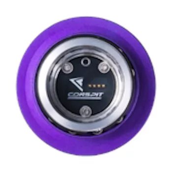 Conspit CDR brzostežući adapter 50mm PCD – ljubičasto-srebrni