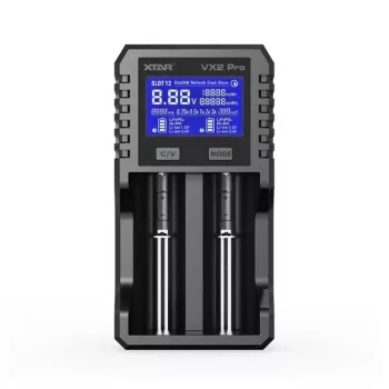XTAR VX2 PRO KT Li-ion/LiFePO4/Ni-MH 18650 punjač baterija