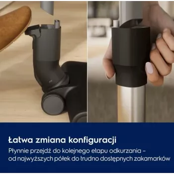 Electrolux Clean 600 EP61CB21W bežični usisavač, 21,6V, 55min rada, 0,3L spremnik za prašinu, bijeli