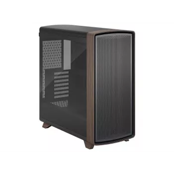 Fractal Design Summit Black TG Light Tint mid-tower kućište za PC s prednjom pločom od oraha