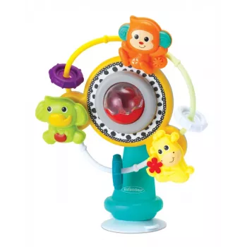 B-KIDS Infantino aktivna igračka s velikim kotačem i usisnom čašom