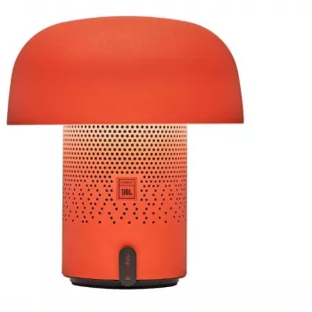 KOODUU Sensa prijenosni Bluetooth zvučnik sa zatamnjivom RGB LED svjetiljkom, IPX4 zaštita od prskanja, TWS povezivanje, USB-C, narančasti