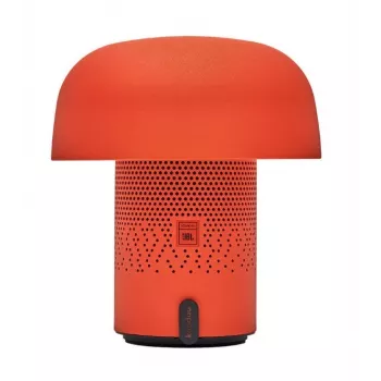 KOODUU Sensa prijenosni Bluetooth zvučnik sa zatamnjivom RGB LED svjetiljkom, IPX4 zaštita od prskanja, TWS povezivanje, USB-C, narančasti