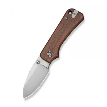 CIVIVI Baby Banter Slip Joint sklopivi nož, Nitro-V, Guibourtia drvo