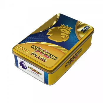 Panini Adrenalyn XL Plus Premier League 2025 kolekcionarska limenka