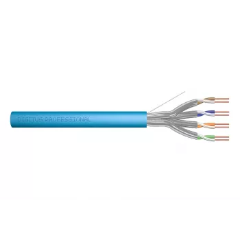 DIGITUS Cat.6A U/FTP instalacijski kabel B2ca LSOH 500m plavi