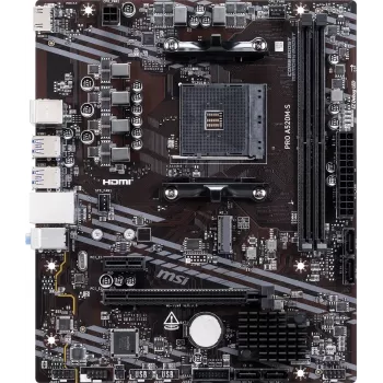 MSI PRO A520M-S AM4 Micro-ATX matična ploča, AMD A520, DDR4, HDMI, Gigabit LAN