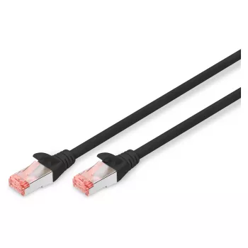 Digitus CAT 6 S/FTP patch kabel RJ-45 Cat6 3m crni