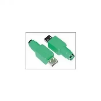 Kabelski adapter Microconnect USBAPS2F USB na PS/2 zeleni