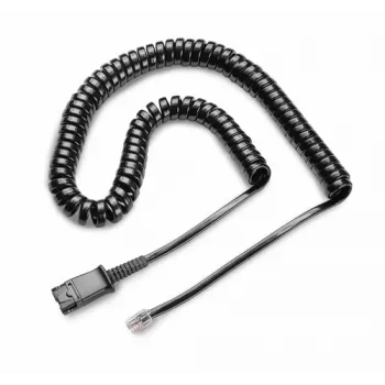 Cable POLY U10P-S Black 67g Lightweight Reliable Connectivity