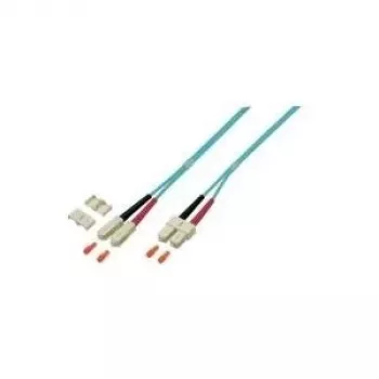 EFB Elektronik O0318.20 dupleks optički patch kabel, SC-SC, OM4 50/125 µm, LSZH, 20 m, ljubičasti