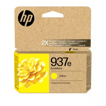 HP 937e EvoMore žuta originalna tintna patrona (20 ml)