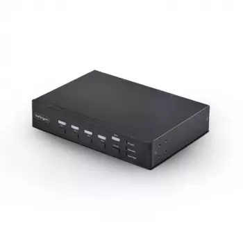 StarTech.com P4AD122M-KVM-SWITCH 4-portni DisplayPort KVM preklopnik, 4K 60 Hz