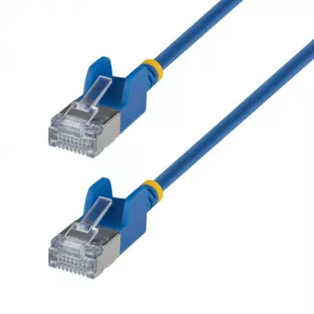 StarTech.com 1m ultra tanki Cat6a FTP patch kabel - plavi - Snagless RJ45
