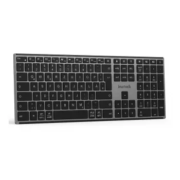 INATECK ergonomska bežična tipkovnica QWERTZ siva