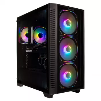 Captiva PC Highend Gaming I89-877, Intel Core Ultra 7 265KF, 32GB DDR5 RAM, 2TB M.2 SSD, Nvidia GeForce RTX 5070 (12GB GDDR7), Z890, Windows 11 Home