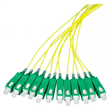 EFB Elektronik FTTH pigtail SC/APC OS2 G.657.A2 9/125µm žuti 2m