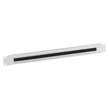 EFB Elektronik 19 inch 1U kabel provodnik s četkicom, RAL 7035 (699993NV2)