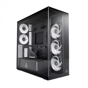 ARCTIC Xtender VG Midi Tower kućište PC-a, ATX, crno, prozirno staklo