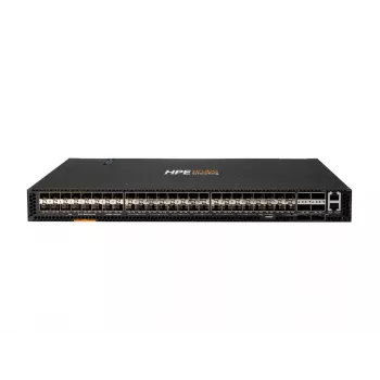 HPE Aruba 8320 48-portni 10GbE SFP+ i 6-portni 40GbE QSFP+ upravljani Layer 3 switch s 2x 400W napajanja, 5x ventilatora, rack komplet, TAA sukladan