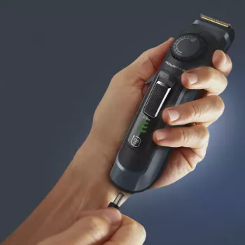 Rowenta trimer za bradu TN3804E0 Virtuo bežični 39 razina duljine crno-plavi