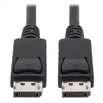 Tripp Lite Series DisplayPort kabel s utikačima za zaključavanje, 4K 60 Hz (M/M), crni, 1,8 m