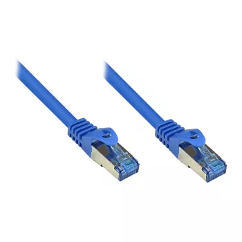 GoodConnections RNS® patch kabel sa zaštitom od savijanja, Cat.6A, S/FTP, PiMF, bez halogena, 500MHz, plavi, 2m