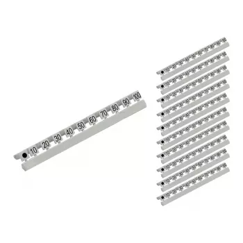 GoodConnections brojčane oznake za LC optičke kabele, 10 do 100 u koracima po 10, set od 10 dijelova (GC-N0071)