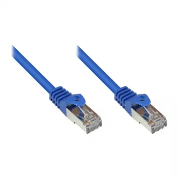 GoodConnections Alcasa RJ45-RJ45 Cat5e patch kabel 0,15m zlatni