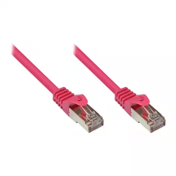 GoodConnections Alcasa Cat.5e SF/UTP RJ-45 patch kabel 0,15 m zlatni