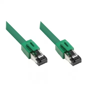 GoodConnections RNS® patch kabel Cat. 8.1, S/FTP, PiMF, LSZH, 2000MHz, 40Gbit/s, zeleni, 2m