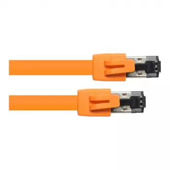 GoodConnections RNS® Cat.8.1 S/FTP patch kabel, PiMF, LSZH, 2000MHz, 40Gbit/s, narančasti, 0,5m