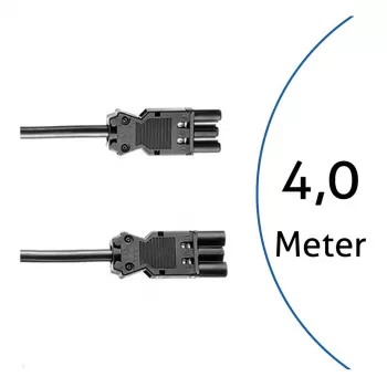 BACHMANN GST18i3 produžni kabel 4m crni