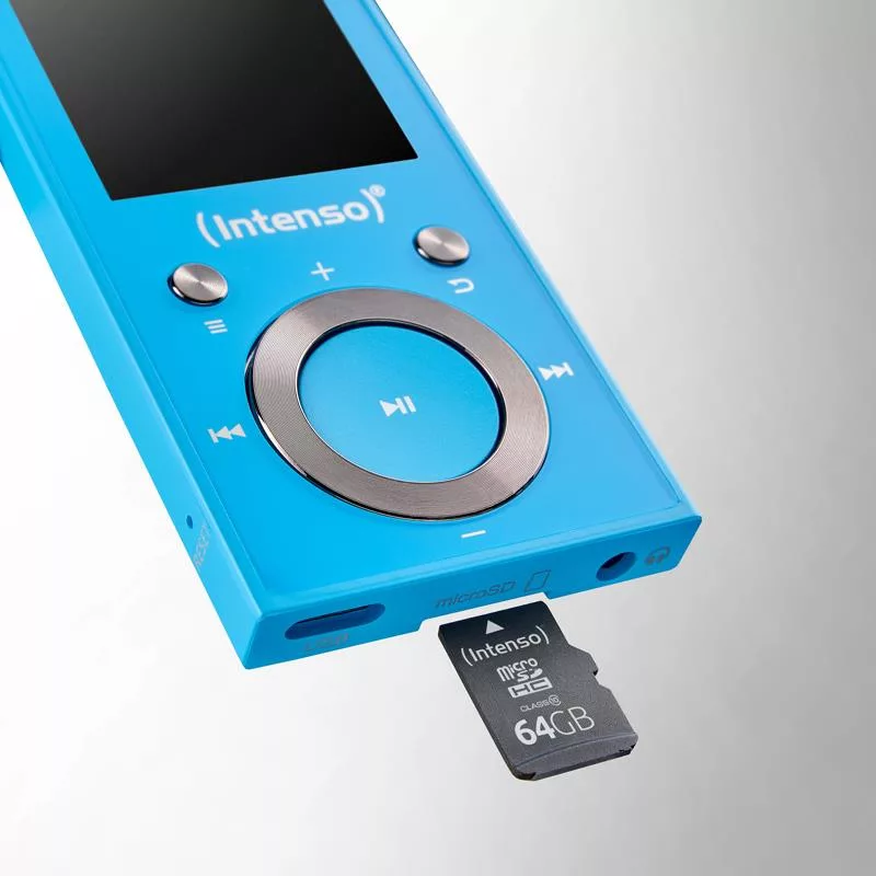 Intenso MP3 player 64GB plavi