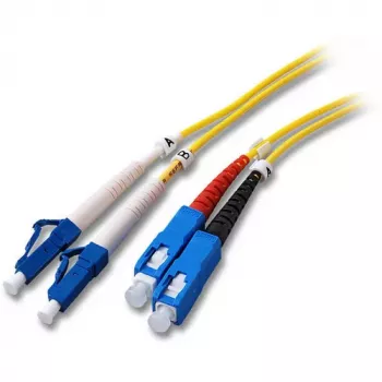 EFB Elektronik dupleks jumper LC-SC 9/125µm OS2 LSZH žuti 2,0mm 10m