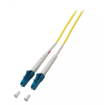 EFB-Elektronik ECOFIBER simplex LC-LC jednomodni optički patch kabel, G.657.A2, 0,5 m, 2,0 mm, žuti, 9/125 µm