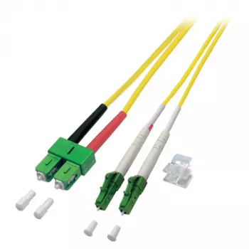 EFB Elektronik dupleks optički patch kabel LC/APC-SC/APC OS2, 5 m, žuti