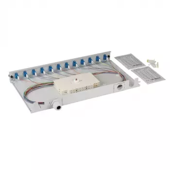 EFB Elektronik spojna kutija LC 9/125 OS2 izvlačiva 48 pigtaila Offset/24 adaptera