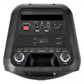 MEDION PE-1 Pure party zvučnik 50078744, Bluetooth 5, do 15 h trajanja baterije, crni