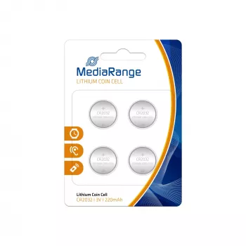 MEDIARANGE MRBAT132 CR2032 3V litij gumbasta baterija (pakiranje 4 kom)