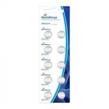 MEDIARANGE MRBAT113 alkalna gumbasta baterija LR44 1,5V (pakiranje 10 kom) blister