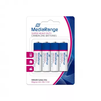 MEDIARANGE MRBAT144 cink-ugljik AA baterija 1,5V pakiranje 4 kom