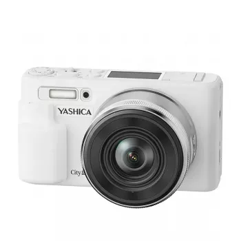 Yashica City 200 digitalni kompaktni fotoaparat, 10x optički zoom, bijeli