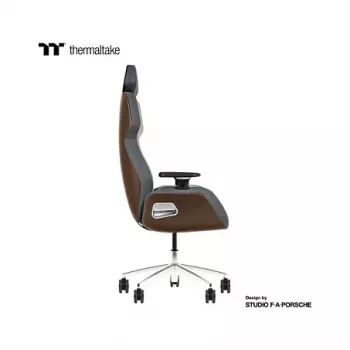 Thermaltake ARGENT E700 Mocha Mousse & Slate Gray prava koža gaming stolica