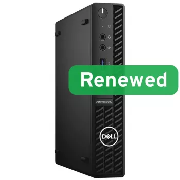 DELL , obnovljeno (stupanj A) OptiPlex 3080 Micro Intel Core i5-10500T 8GB RAM 256GB SSD Intel UHD Graphics 630 Windows 11 Pro