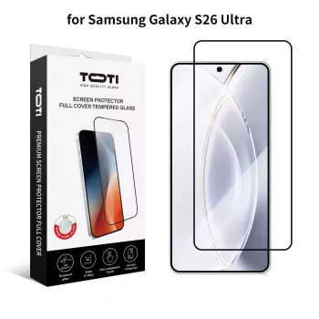 TOTI PREMIUM kaljeno staklo 2.5D zaštita zaslona Full Cover za Samsung Galaxy S26 Ultra
