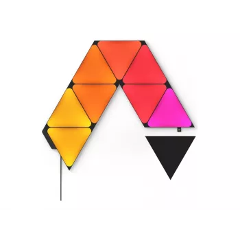 Nanoleaf Shapes crni trokuti početni set (9 panela) 42W WiFi