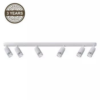 Alveo stropna svjetiljka 6xGU10 ML0307 bijela